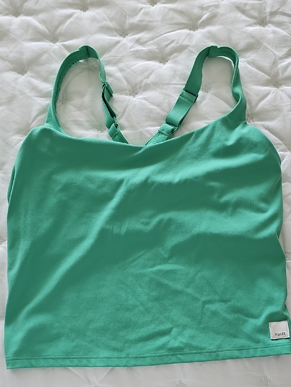 Vuori Green Tank Top- Size Small